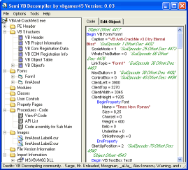 Semi VB Decompiler