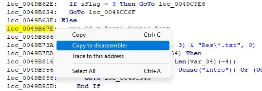 VB Decompiler Слияние дизассемблированного и декомпилированного кода