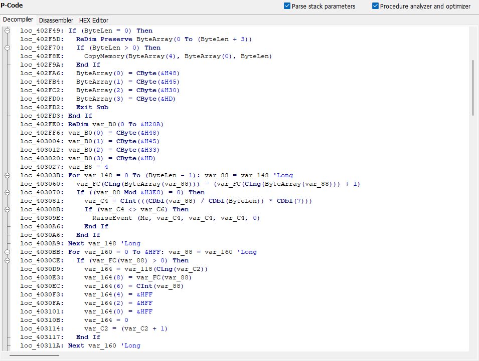 VB Decompiler Публичные переменные и массивы внутри классов Visual Basic 6.0